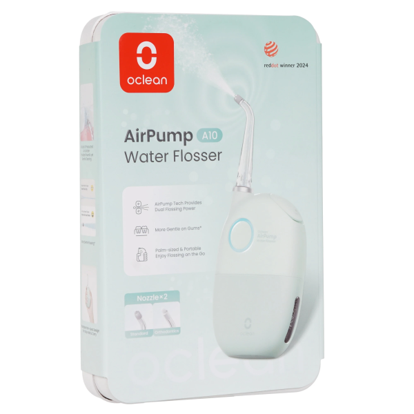 Купить Ирригатор для полости рта Oclean AirPump A10 Зеленый-07.png